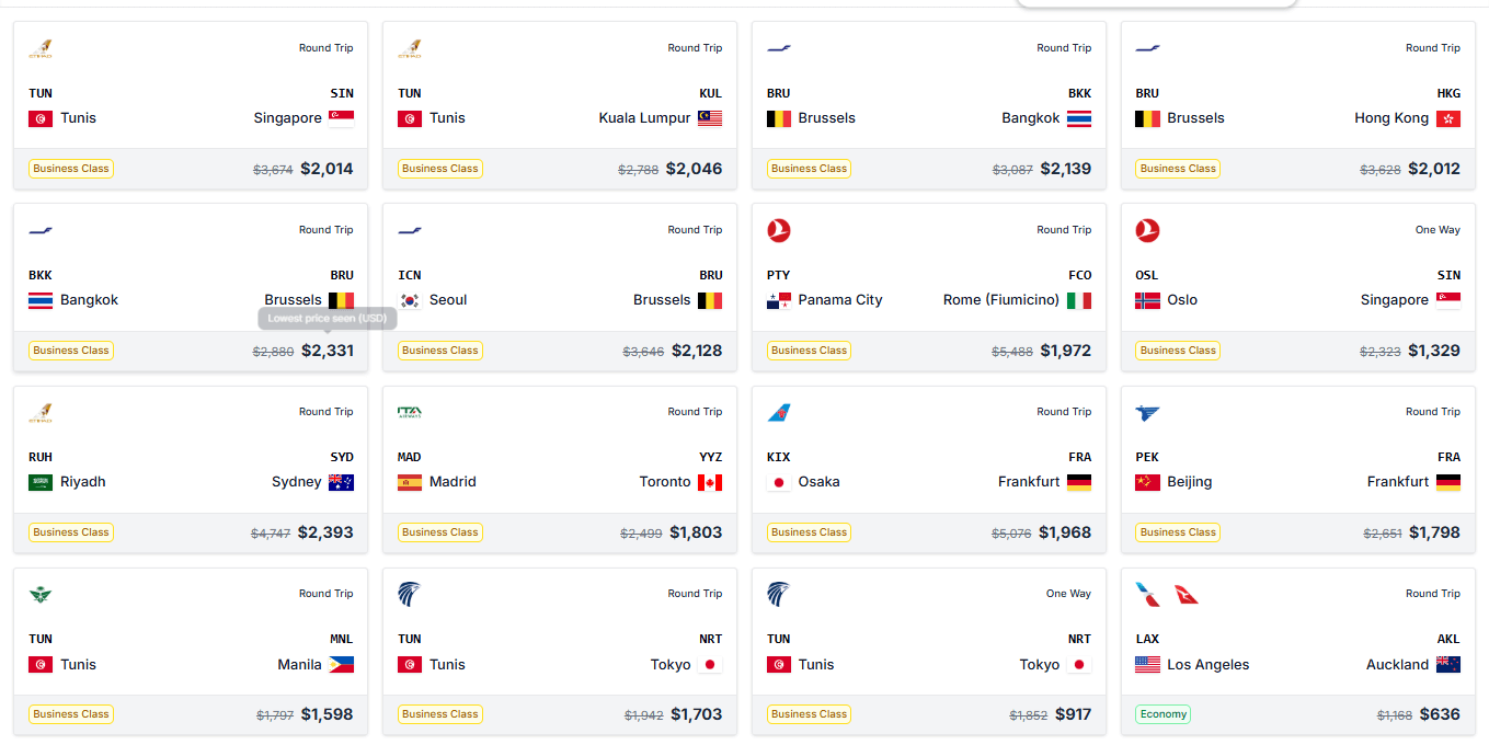 flightdeals Screenshot