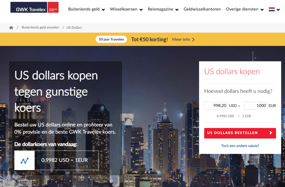 GWK Travelex Screenshot