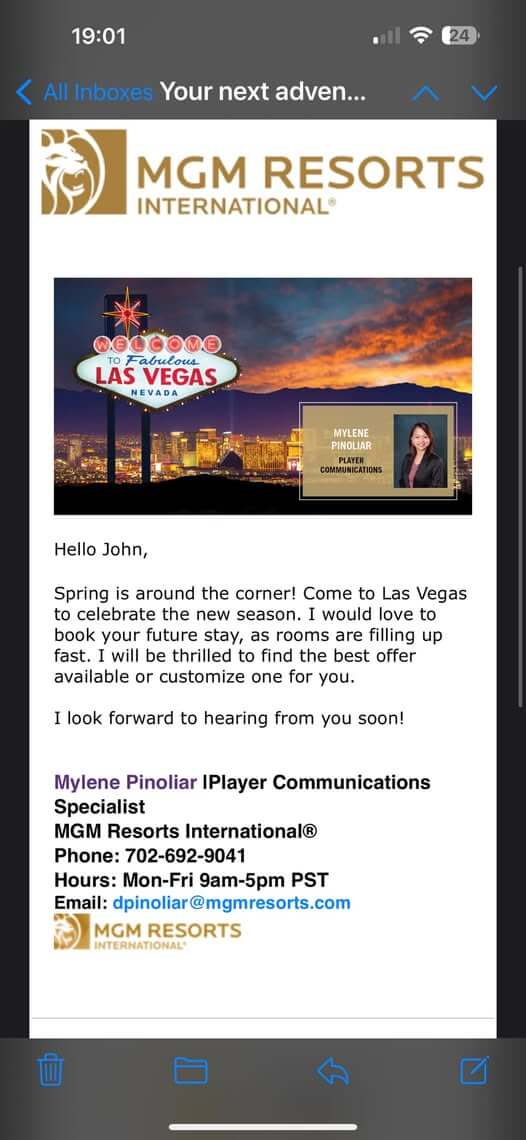 MGM Resorts Screenshot