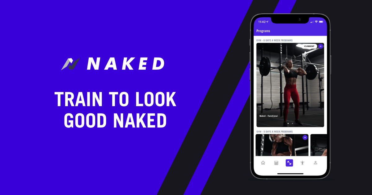 Naked Training App Screenshot
