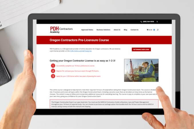 PDH Academy Screenshot