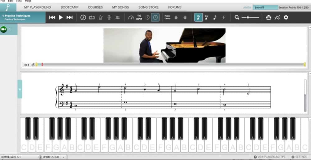 Playground Sessions Screenshot