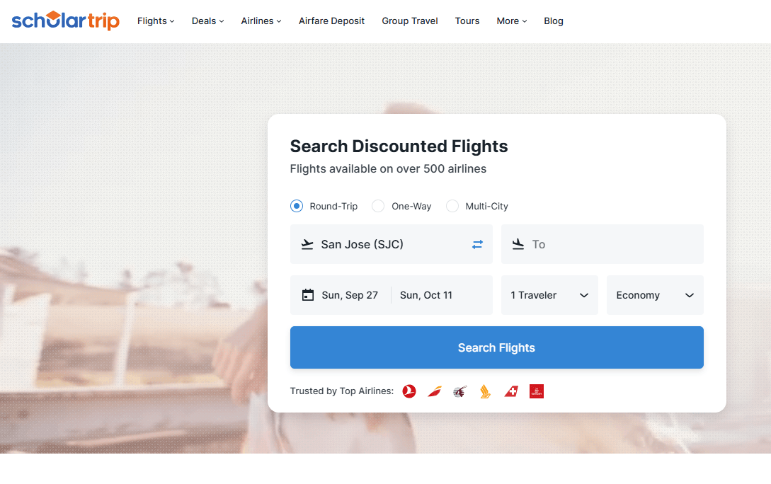 ScholarTrip Screenshot