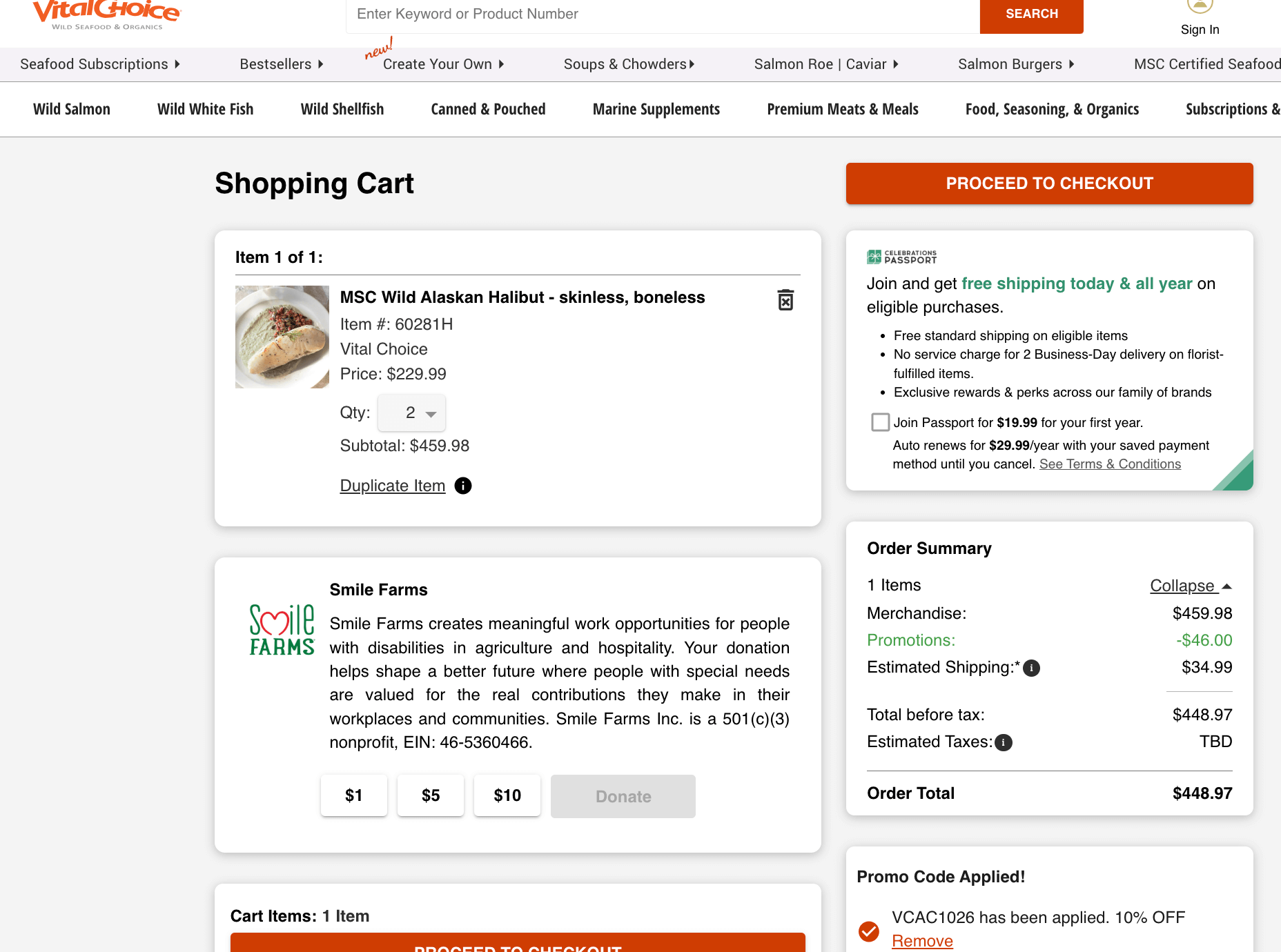 Vital Choice Screenshot
