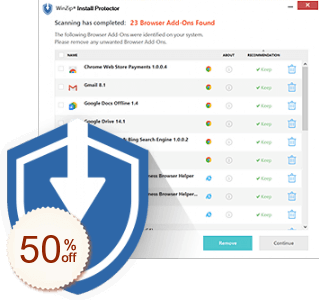 WinZip Install Protector割引クーポンコード