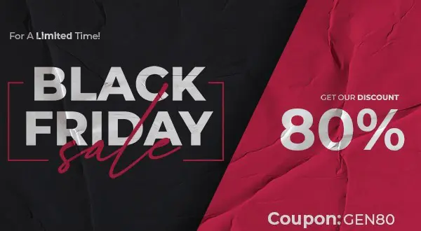 <b>Genie Timeline Home</b> and <b>Genie Backup Manager</b>! - 80% OFF Black Friday Discount Coupon