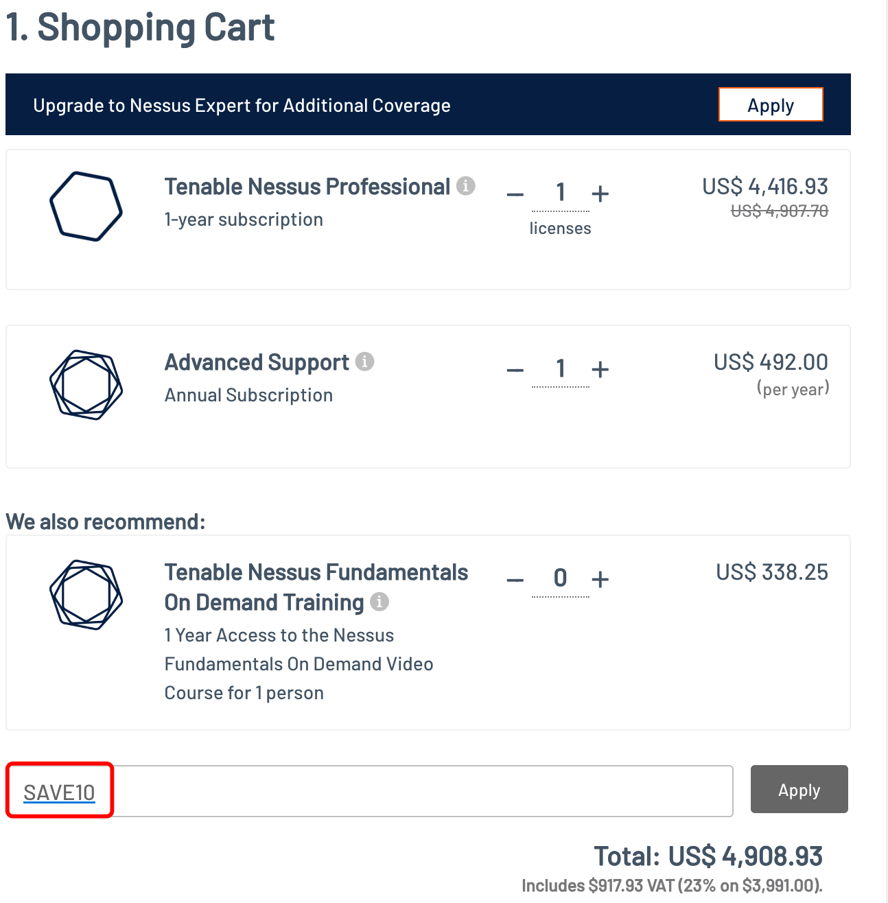 Nessus Discount