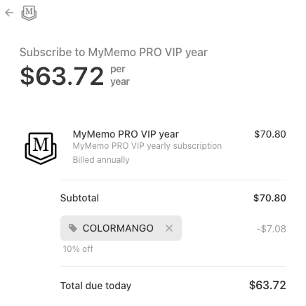 MyMemoAI Discount