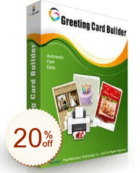 Greeting Card Builder Discount Coupon