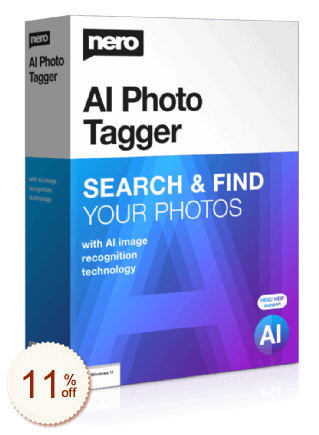 Nero AI Photo Tagger割引クーポンコード