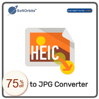 SoftOrbits HEIC to JPG Converter割引クーポンコード