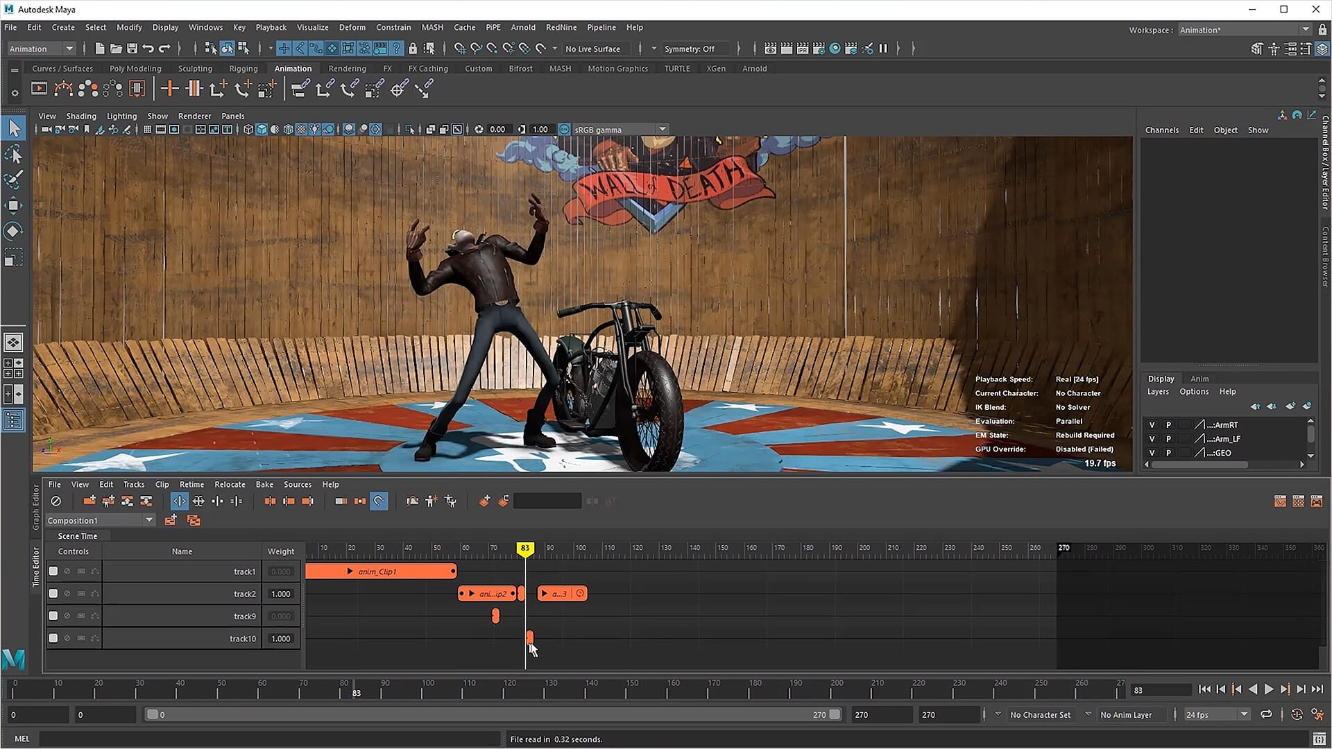 3d animation autodesk maya