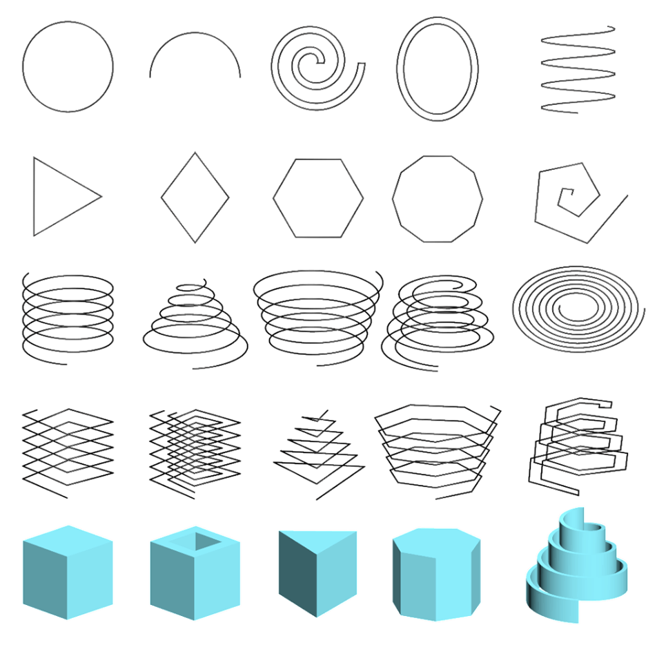 KStudio Curlipse – 3Ds Max Shape Object Screenshot