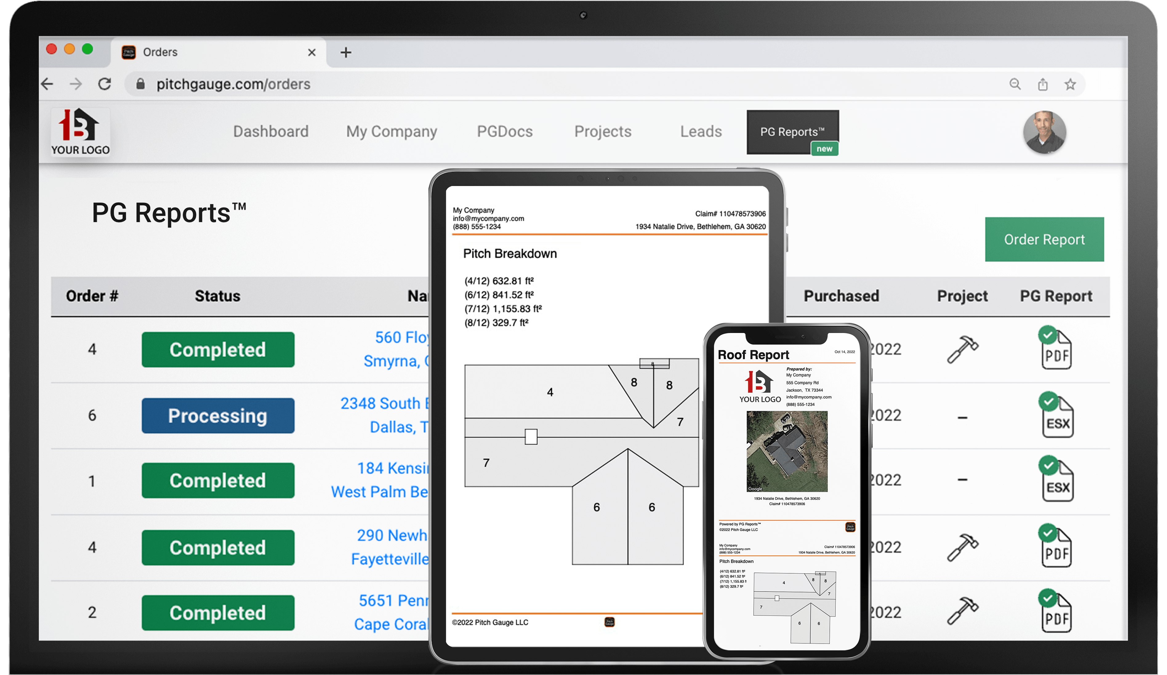 Pitch Gauge Screenshot