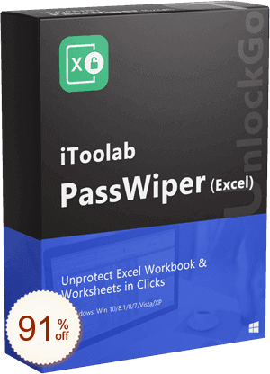 iToolab PassWiper for Excel割引クーポンコード