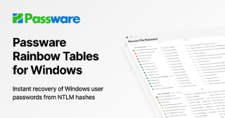 Passware Rainbow Tables for Windows割引クーポンコード