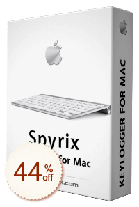 Spyrix Keylogger For Mac OS割引クーポンコード