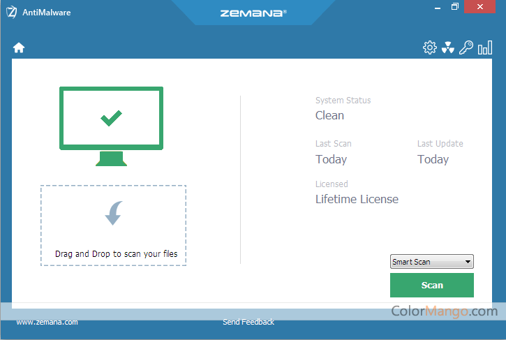 Zemana AntiMalware Screenshot