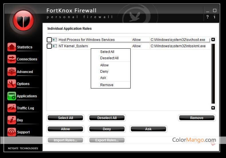 fortknox personal firewall