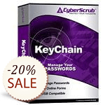 CyberScrub KeyChain Discount Coupon
