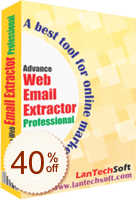 Advance Web Email Extractor Professional割引クーポンコード