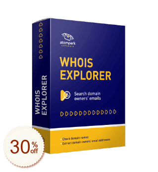 Atomic Whois Explorer Discount Coupon