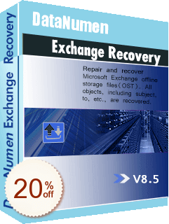 DataNumen Exchange Recovery Discount Coupon