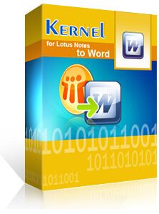 Kernel for Lotus Notes to Word Discount Coupon