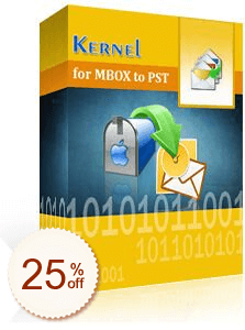 Kernel for MBOX to PST Discount Coupon