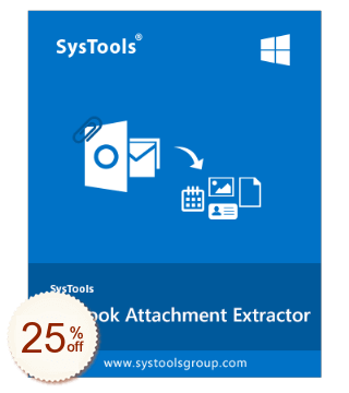 SysTools Outlook Attachment Extractor Discount Coupon