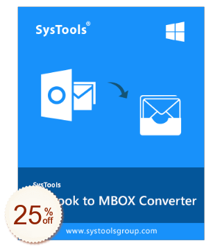 SysTools Outlook PST to MBOX割引クーポンコード