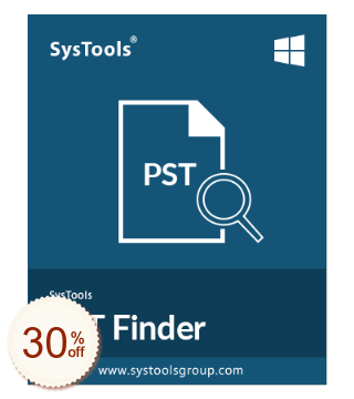 SysTools PST Finder割引クーポンコード