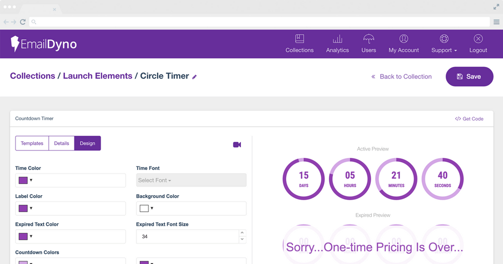 EmailDyno Screenshot