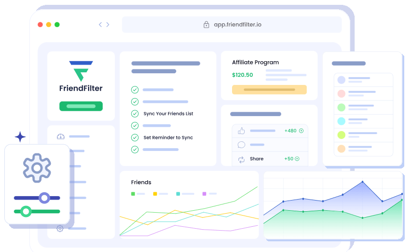 FriendFilter Screenshot
