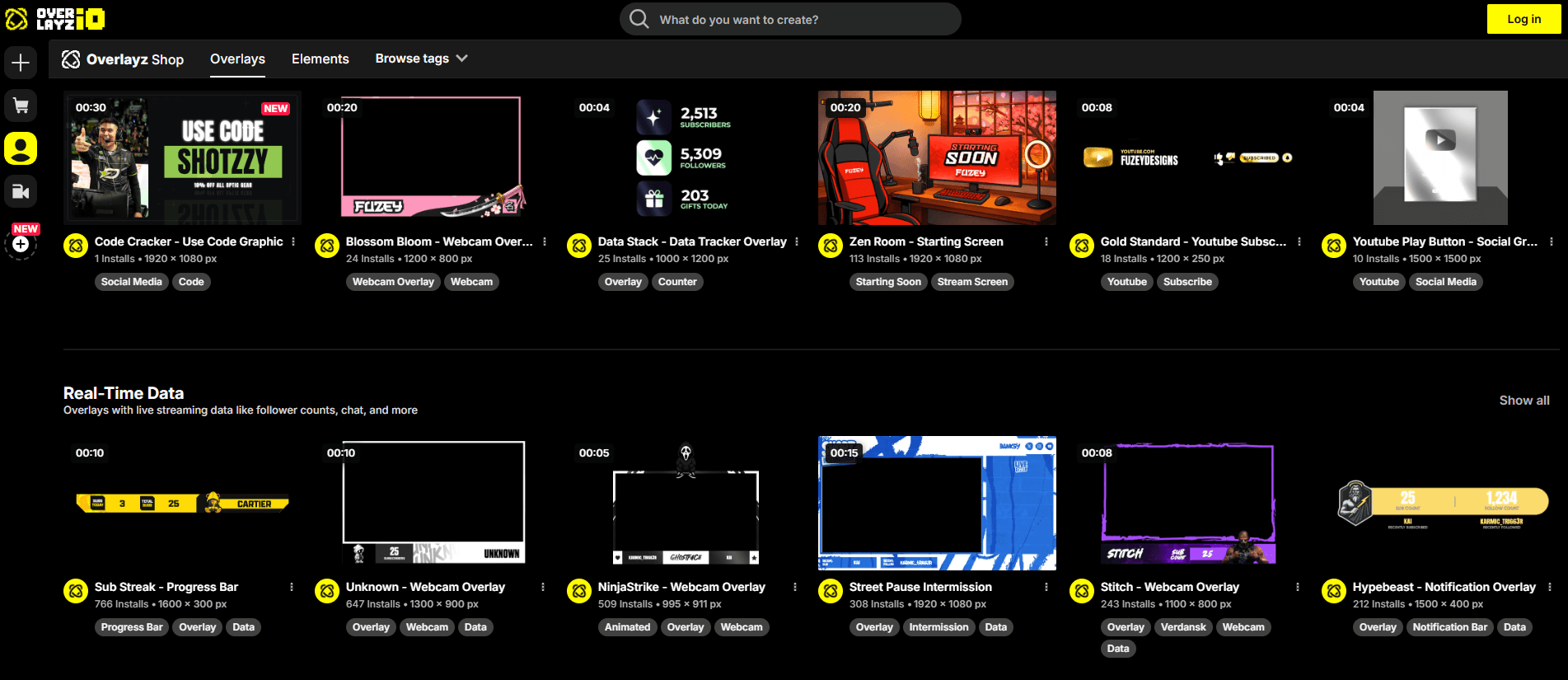 Overlayz.IO Screenshot