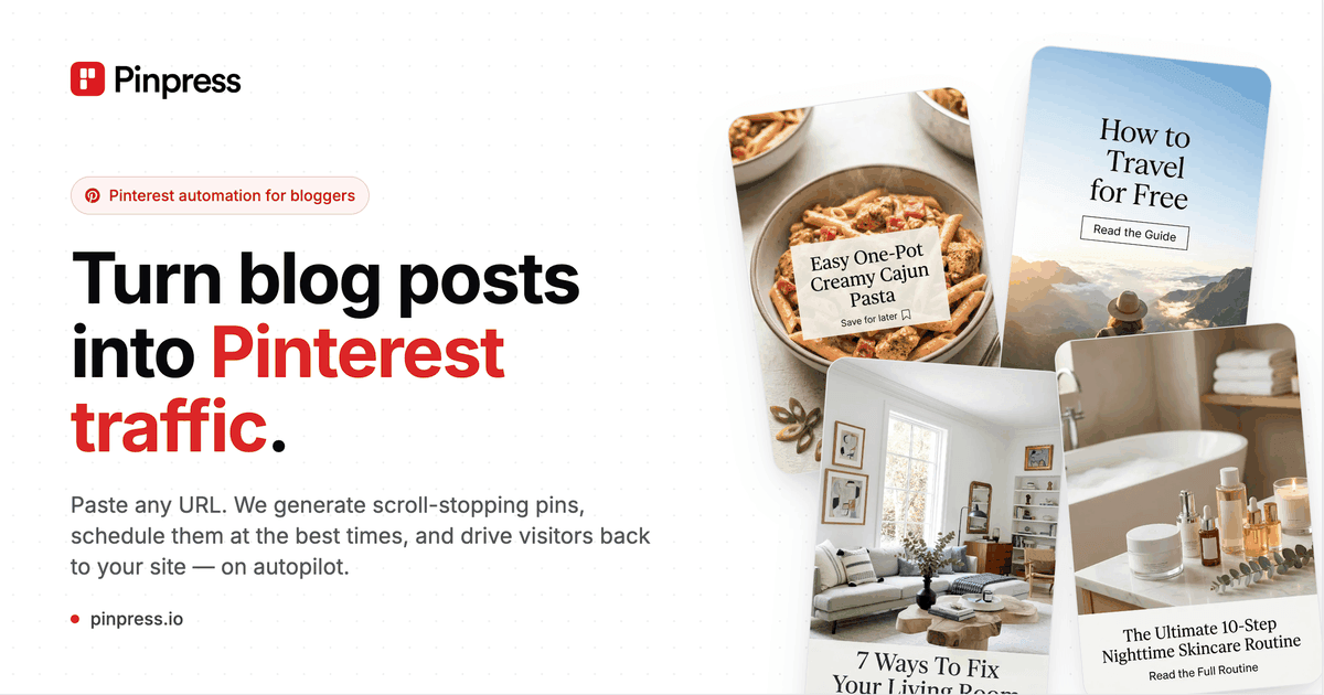 Pinpress Screenshot