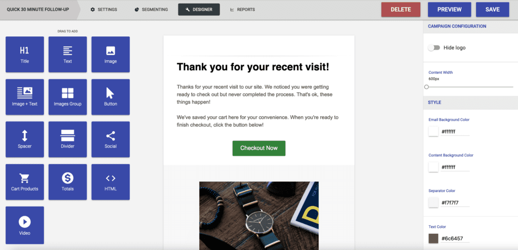 Recapture Email Marketing Boxshot