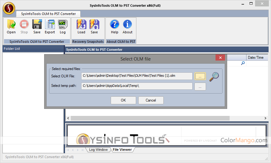 maximum pst sysinfotools olm to pst