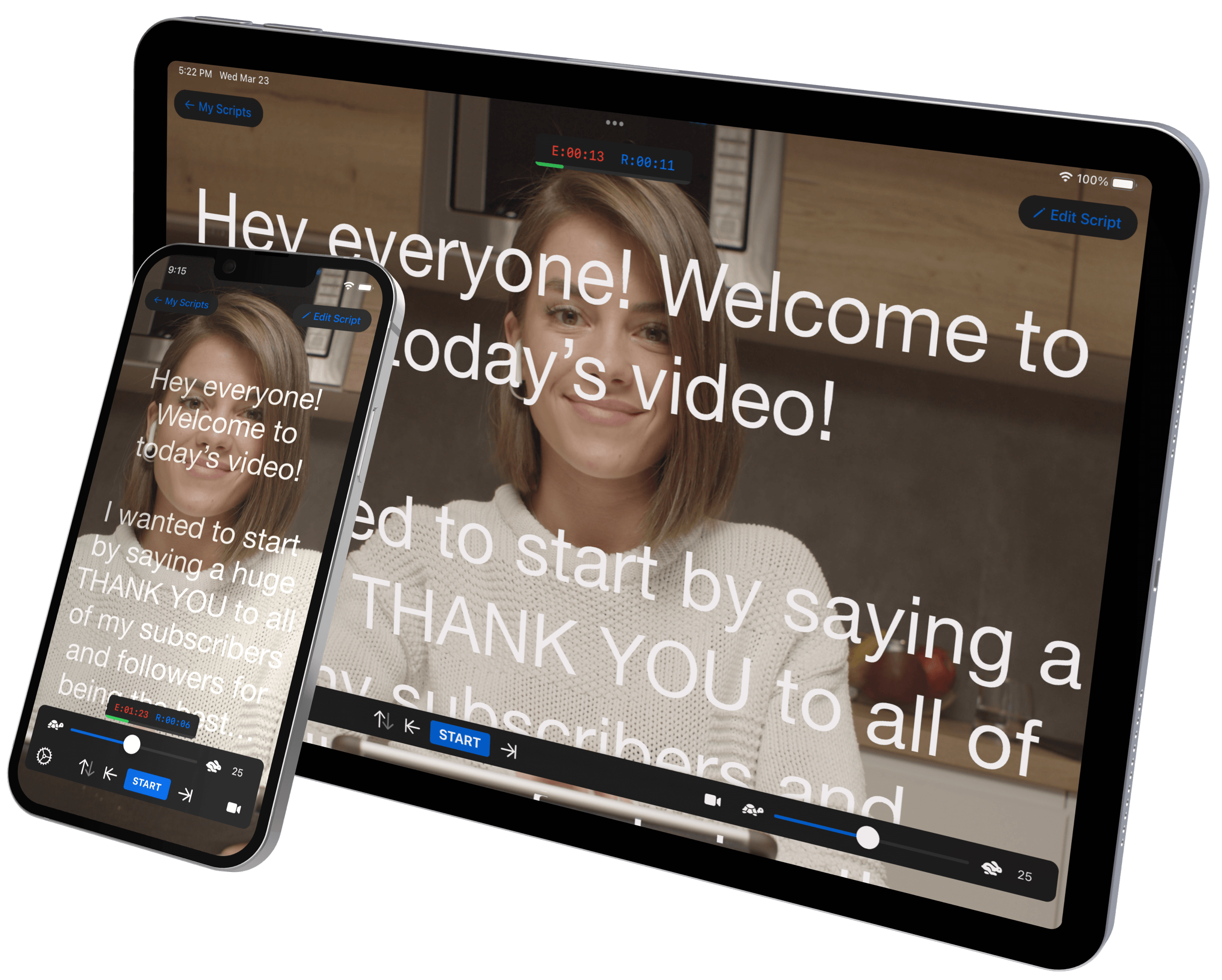 Teleprompter Pro Screenshot