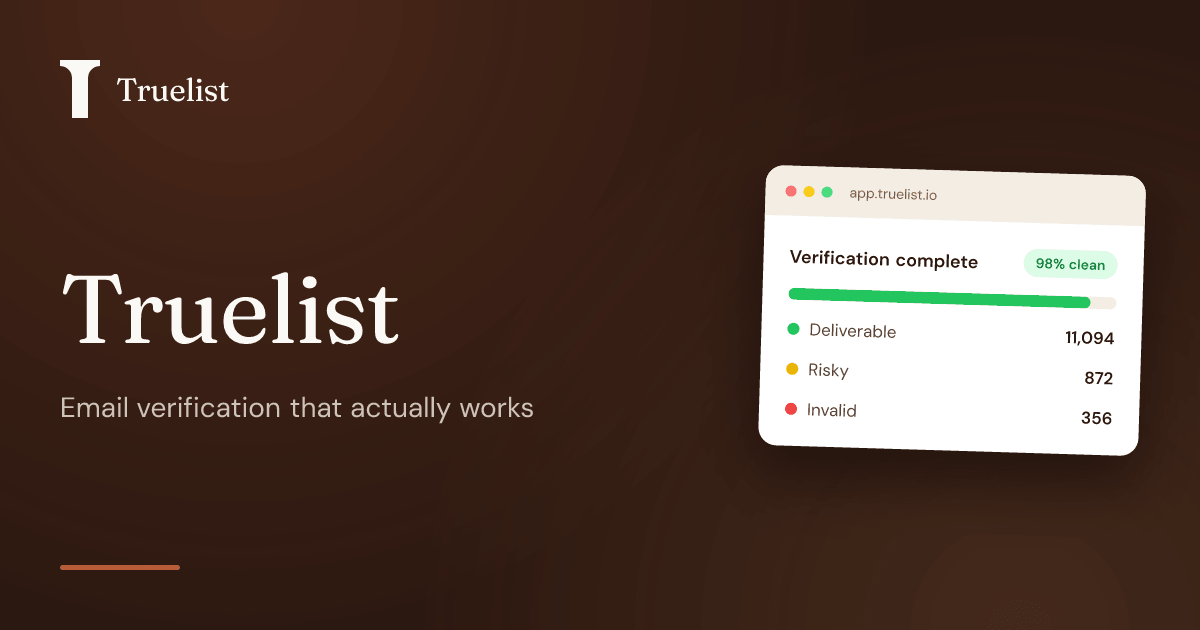 Truelist Screenshot