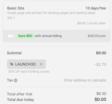 Mixo coupon