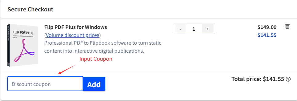 Flip PDF (アニメ電子ブック作成) coupon