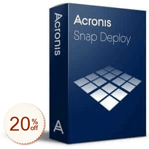 Acronis Snap Deploy割引クーポンコード