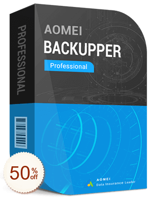 AOMEI Backupper Professional割引クーポンコード
