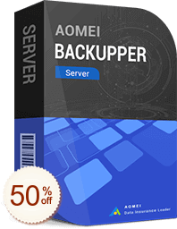 AOMEI Backupper Server割引クーポンコード