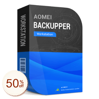 AOMEI Backupper Workstation割引クーポンコード