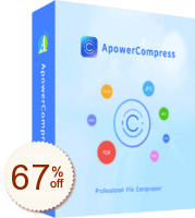 ApowerCompress割引クーポンコード