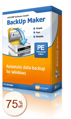 ASCOMP BackUp Maker割引クーポンコード