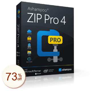 Ashampoo ZIP Pro割引クーポンコード