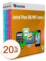 Backuptrans Android iPhone SMS/MMS Transfer +割引クーポンコード